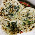 Ujjwala Gaekwad's cooksnap of when they made नान रोटी (naan roti recipe in Hindi).