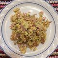 El cooksnap de Maria Belén Fernández cuando hizo Revuelto de gramajo.