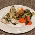 Kari Venter's cooksnap of when they made Grilled Garlic Hake.