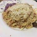 Cooksnap dari Laely Nur Rofiqoh untuk resep Spaghetti carbonara