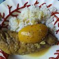 El cooksnap de Cuqui Bastida cuando hizo Pollo en salsa con limón encurtido y aceitunas kalamata.