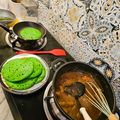 Cooksnap dari Hakiki Halwani untuk resep 111. Serabi Bandung Kuah Kinca Durian
