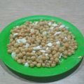 El cooksnap de Lady Marmalade cuando hizo Garbanzos con ajos tiernos y huevo duro.