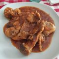 El cooksnap de Cristina Venegas Bautista cuando hizo Conejo en salsa de tomate y cerveza.