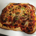 El cooksnap de Kikin Yañas Viñez cuando hizo Pizza estilo Domino's en Monsieur Cuisine.