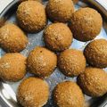Usha Raparka's cooksnap of when they made ચૂરમાના લાડુ(chrma ladu in Gujarati).