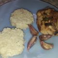 El cooksnap de chiribin rochi cuando hizo Pollo con arroz al verdeo.