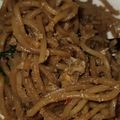 Cooksnap Tipah Tertipu semasa beliau membuat Mi Goreng Cik Nah.