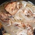 El cooksnap de Ale Bailarina cuando hizo Pollo en escabeche oriental (Valladolid, Yucatán).