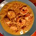 Angie's cooksnap of when they made Coconut Curry Shrimp.