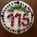 Kata Jusztinné Horváth Cooksnap-ja, amikor elkészítette a(z) Sütés nélküli bogyós sajttorta receptet.