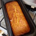 El cooksnap de Lucía Serafini cuando hizo Budín de mandarina chico.