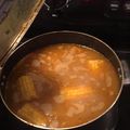 El cooksnap de Yessi LG cuando hizo Sancocho.