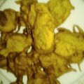 Ayesha Siddiqa's cooksnap of when they made Light weight pakore.