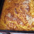 El cooksnap de Damaris Mendez cuando hizo Sopa paraguaya.