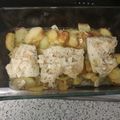 El cooksnap de meryrl cuando hizo Bacalao al horno con patatas panaderas, "al gusto luso-charro".