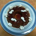El cooksnap de aureamendez cuando hizo Flan de chocolate con thermomix.