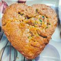 Diya Sawai का कुकस्नैप जब उन्होंने एग्ग्लेस टूटी फ्रूटी केक (Eggless Tutti frutti cake recipe in hindi) बनाया था।