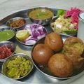 Uma Malpani's cooksnap of when they made Dal Bati Churma.
