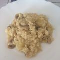 El cooksnap de Luisa cuando hizo Risoto con Setas (Ceps).