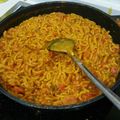 El cooksnap de pitufotoledano cuando hizo Fideuá de verduras.
