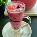 Cooksnap Sesimple Loralin semasa beliau membuat 👩‍🍳Air Sirap Bandung Cincau Longan.