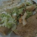 El cooksnap de Berenice Jasso cuando hizo Tacos de pollo.