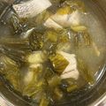 黑暗料理進化中 的 鱸魚酸菜湯(簡單料理) cooksnap