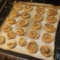 Beáta Varga Cooksnap-ja, amikor elkészítette a(z) Gluténmentes, tojás,- tejmentes zabpehelylisztes kakaós csiga receptet.