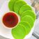 Cooksnap dari dina istiana untuk resep Surabi Pandan Teflon Kinca Karamel
