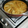 El cooksnap de Melisa Altamirano cuando hizo Torta de manzana invertida .