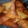 Mrs Abdallah's cooksnap of when they made Samosa.