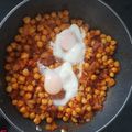 El cooksnap de Maychu cuando hizo Garbanzos con tomate y huevo.