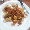 El cooksnap de Daniela cuando hizo Ñoquis 1 kilo de papa por 1 de yema.