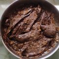 El cooksnap de Reyes Salgueiro cuando hizo Asadura de cordero encebollada.