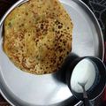 Anshi Garg का कुकस्नैप जब उन्होंने आलू प्याज़ का पराठा (aloo pyaz ka paratha recipe in Hindi) बनाया था।