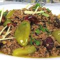 Haniya Khan's cooksnap of when they made Dam Ka keema.