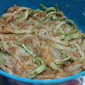 El cooksnap de Eat Well Enjoy Life cuando hizo Fideos de zucchini sin harina fit y light💪🍝.