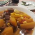 El cooksnap de Celia Riveros Diaz cuando hizo Carbonada criolla, fácil y económica.