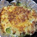 El cooksnap de Estefania cuando hizo Brócoli Gratinado con Jamón.