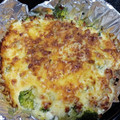 El cooksnap de Estefania cuando hizo Brócoli Gratinado con Jamón.