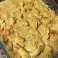 El cooksnap de Marieta cuando hizo Pollo al Curry con Arroz integral.