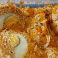 El cooksnap de Leticia Analy Cardozo Yakisich cuando hizo Ryguasu So'o Apu'a (Albóndigas de pollo en caldo).