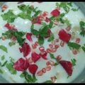 Shital Jataniya's cooksnap of when they made કેળા-દાડમ નુ રાયતું.