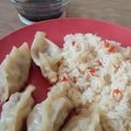 El cooksnap de Leticia Barrientos cuando hizo Gyozas o Empanaditas chinas  (dumplings).