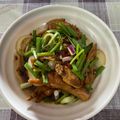 Cooksnap Luqman Hazim semasa beliau membuat Ayam Masak Halia.