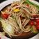 รูป Cooksnap ของ piya peipei เมื่อเขาทำ ส้มตำปูปลาร้า