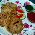 Abha Agam Singh's cooksnap of when they made Oats Chilla.