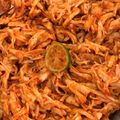 Cooksnap dari yuna surya pramesti untuk resep Ayam Suwir Pedas Manis