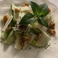 @tesa.cuina's cooksnap of when they made Zucchini Salad with Pecorino, Basil and Almonds.